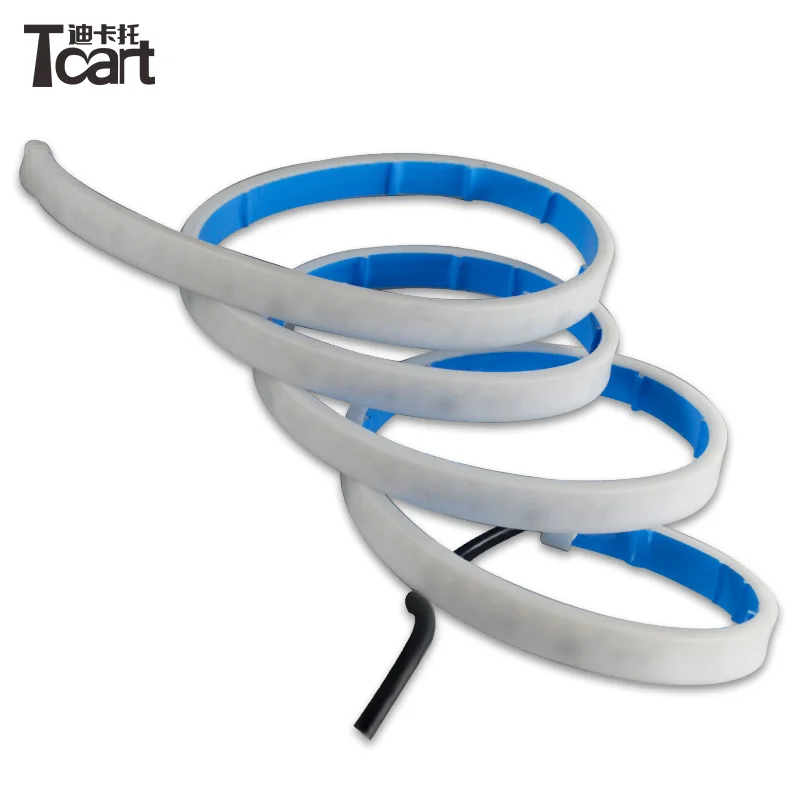 Tcart 1 Набор ледяной синий + красный авто светодиодный поток Тип фары аксессуары