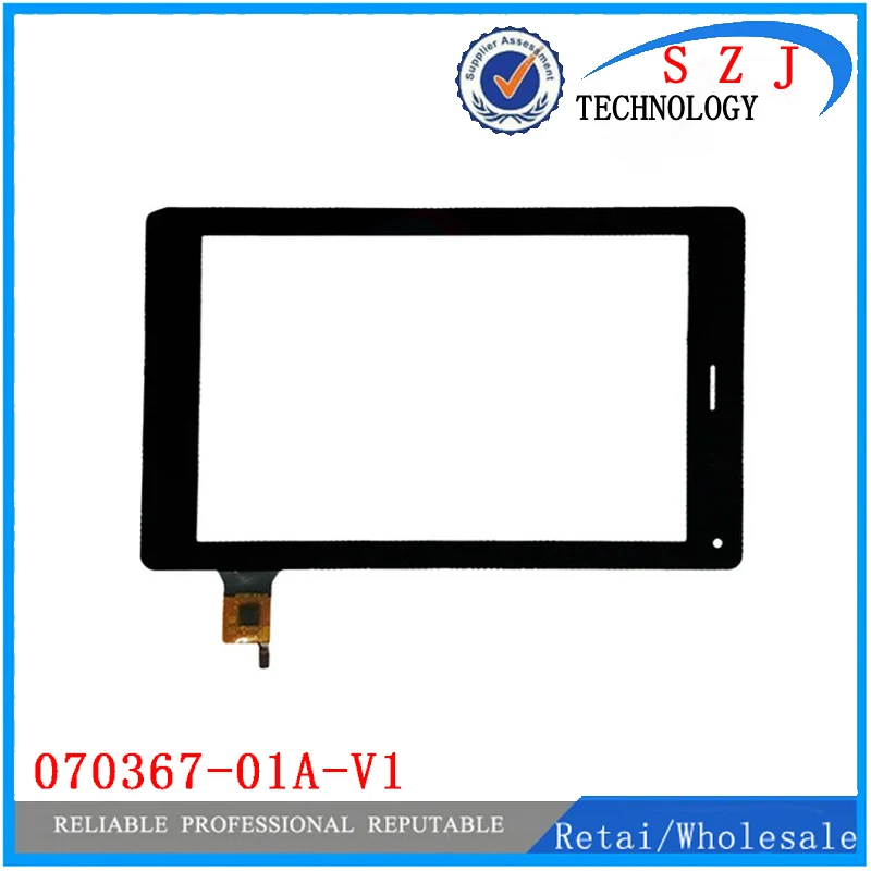 New 7'' inch For TeXet TM-7055HD Digitizer Sensor Front Glass Replacement Touch Screen panel 070367-01A-V1 CTP070367-01 |