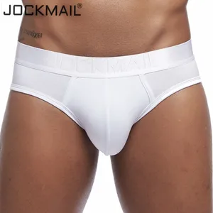 JOCKMAIL Брендовое Мужское нижнее белье, дышащие модальные сексуальные мужские плавки шорты, мужское нижнее белье для геев
