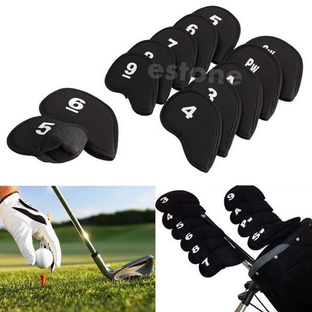 10 шт. Неопреновые Чехлы для головы клюшки|putter head|head covergolf club head covers |