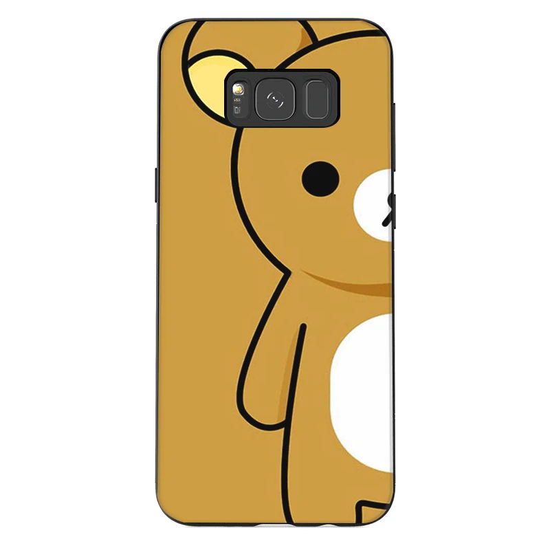 Desxz силиконовый чехол для телефона Samsung A3 A5 A6 A7 A8 A9 A10 A30 A40 A50 A70 Plus Rilakkuma сумка TPU |