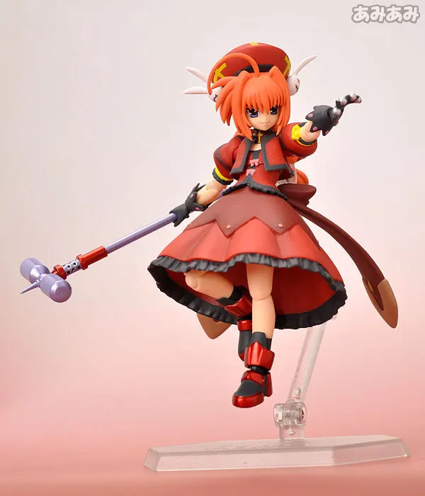 Фигурка Figma 052 Волшебная девочка Lyrical Nanoha с молотком рыцарем экшн-фигурка кукла