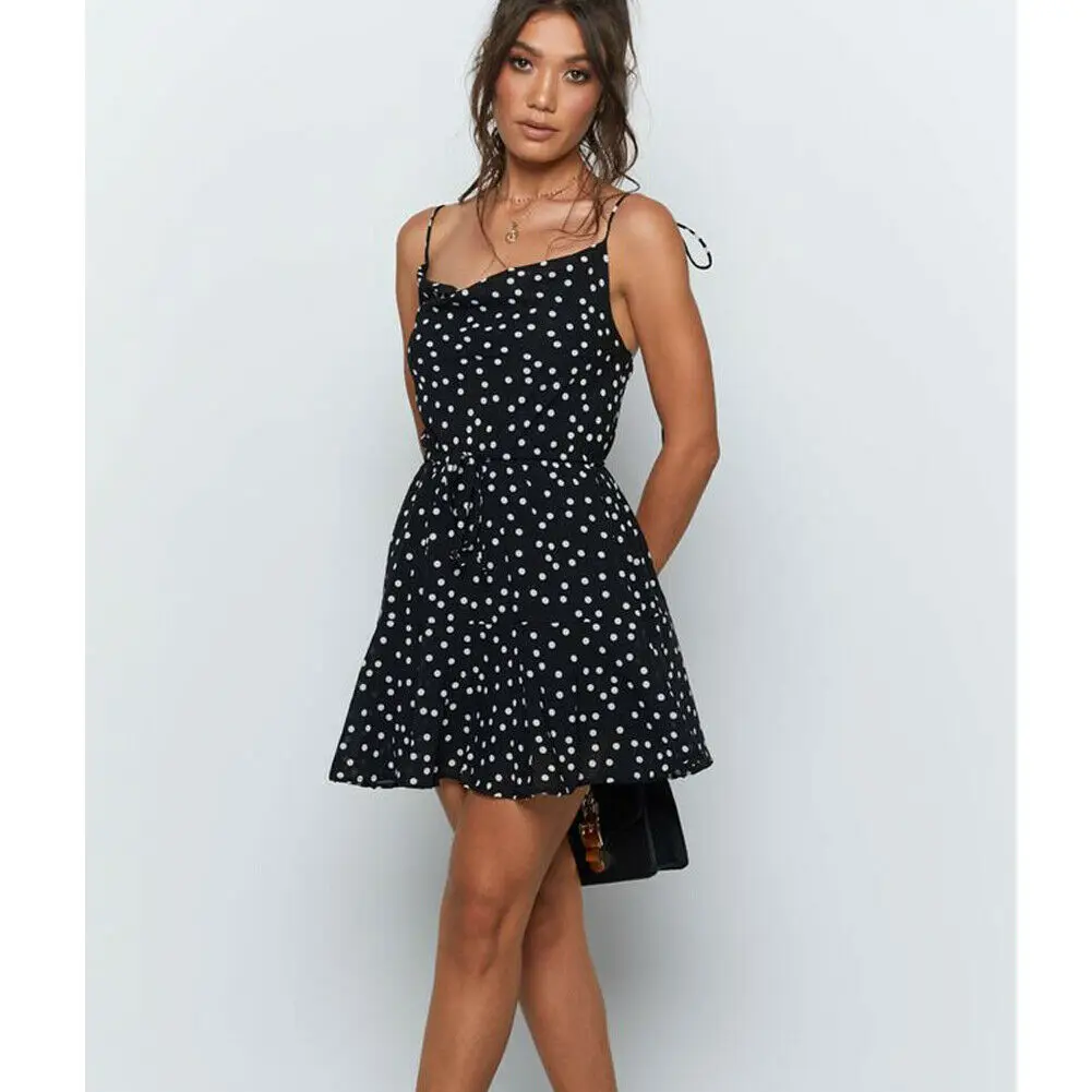 Женское платье в полоску с V образным вырезом|Женские платья| |