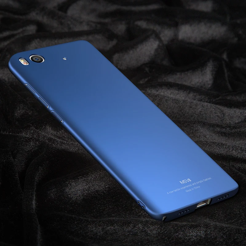 Чехол для Xiaomi mi 5s MSVII тонкий матовый чехол для Xiaomi mi 5 S Чехол Xio mi M5 5S жесткая накладка на заднюю панель для Xiaomi mi 5S mi 5 S mi 5S чехол