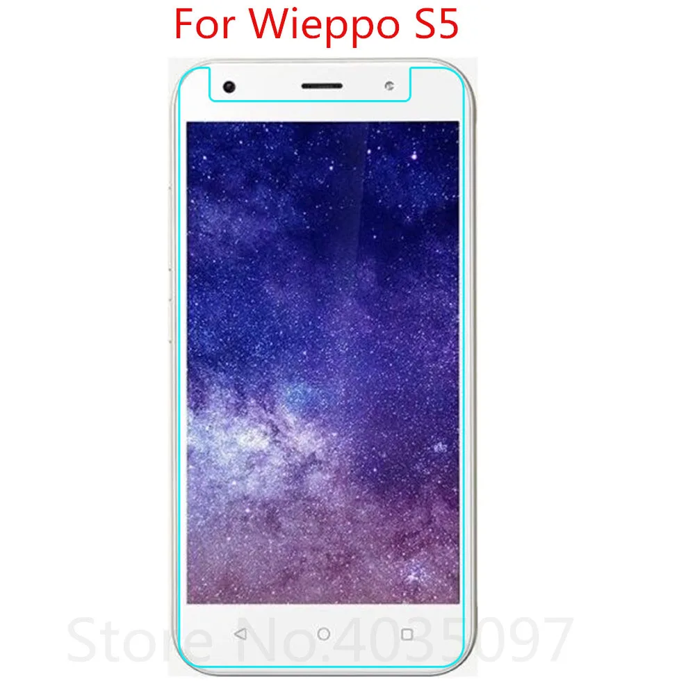 2.5D 9H стекло для Wieppo S5 Стекло защиты экрана закаленное против царапин защитная