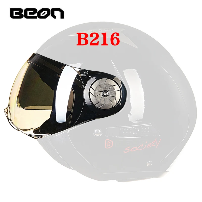 Полнолицевой открытый шлем щит для BEON все стиль флип мотоцикл BEON B110 110B 103 110A B216 T702 шлем - Цвет: b216