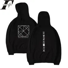 Толстовка LUCKYFRIDAYF MONSTA X Kpop в стиле Харадзюку женские/мужские