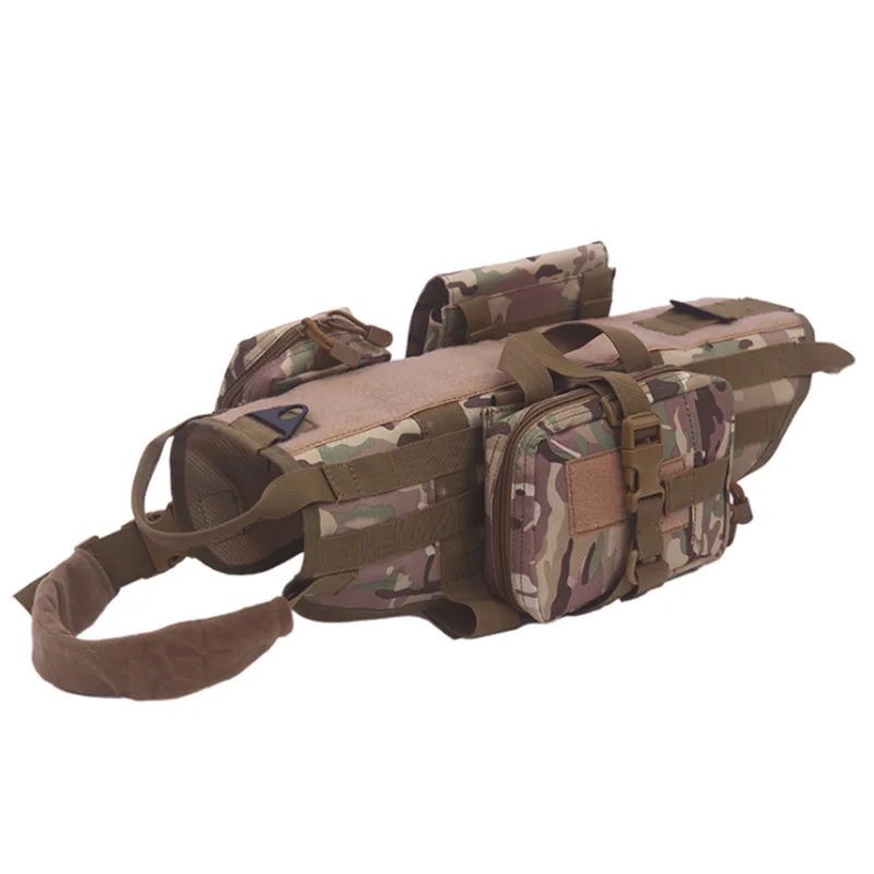 Тактический Жилет для собак Harnes s m ilitary Molle камуфляж жгут для маленьких средних и больших собак Размер s m l xl