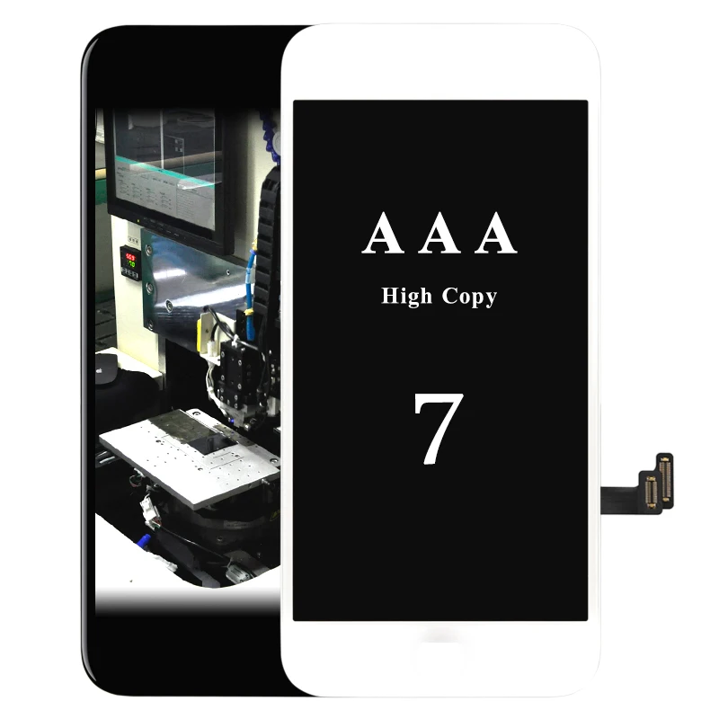 5 шт. лучший Китай AAA для iphone 7 ЖК экран дигитайзер с 3D сенсором LCD телефона 7G