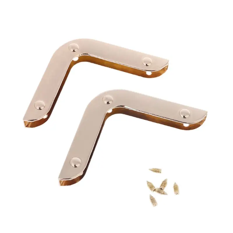 

2pcs Metal Handbag Corner Protector Edge Safety Guard for Purse Bag Making Accessories