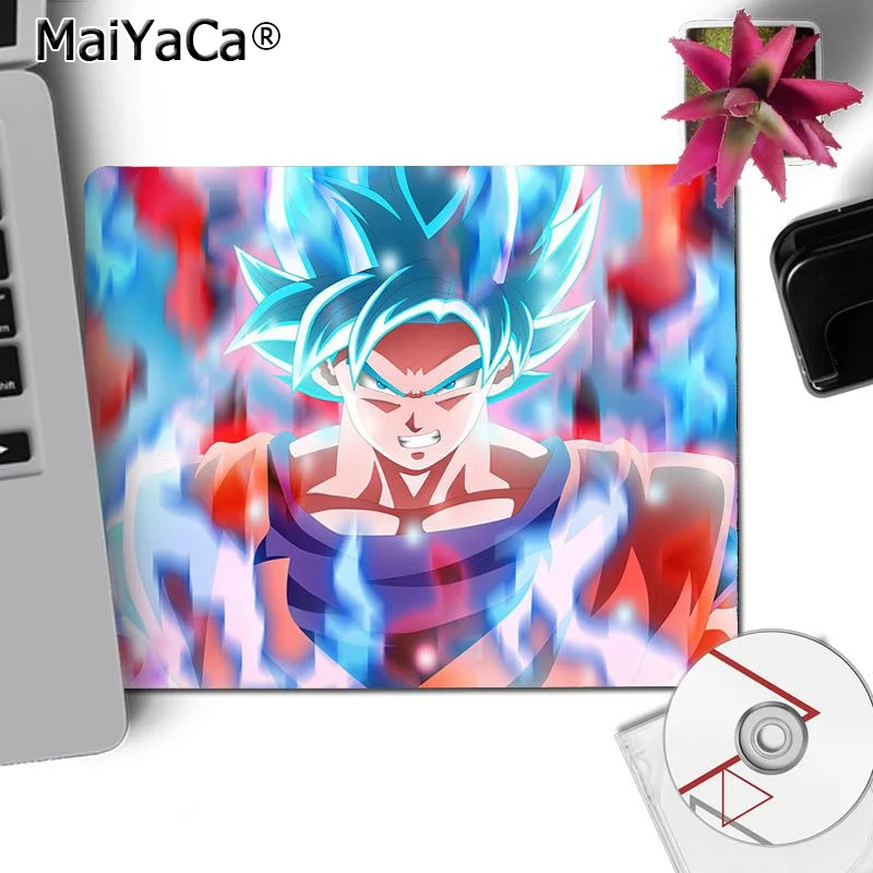No LockEdge 25x29cm MaiYaCa Одежда высшего качества мультфильм Dragon Ball Аниме Гоку геймер Скорость мыши розничной небольшие резиновые износостойкий коврик для мыши резиновый коврик для мыши Pad - Цвет: No LockEdge 25x29cm