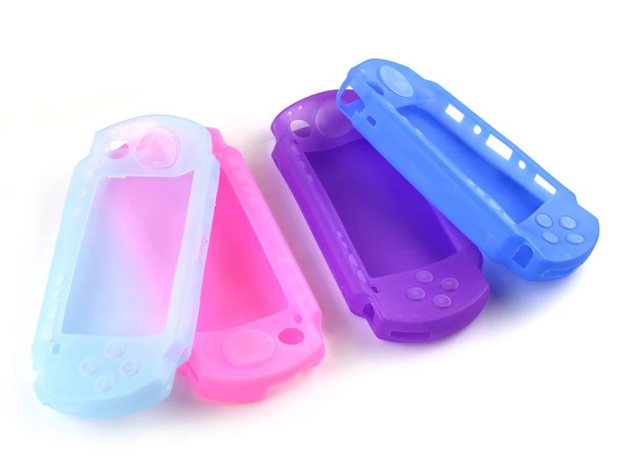 ChengChengDianWan силиконовый чехол защитный мягкая кожа для PSP1000 PSP 1000 Замена 10 шт./лот |