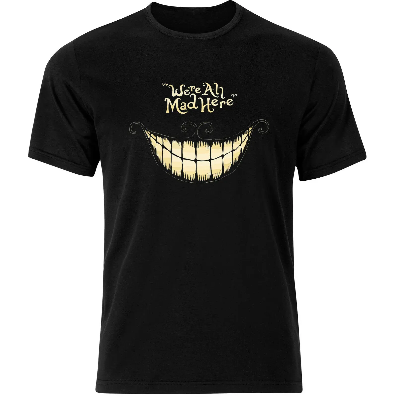 С изображением Чеширского кота из Алисы в стране чудес We Are All Mad Here мужские