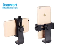 universal tripod mount clipper phone holder for iphone 7 samsung huawei cell phone clip selfie monopod 360 adapter adjust clamp