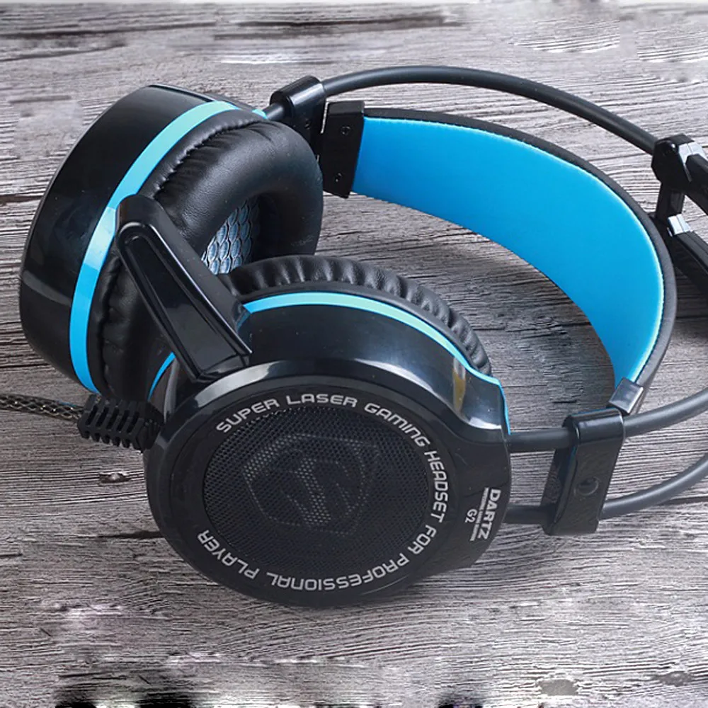 VOBERRY G2 кабель люминесцентные Игровые наушники с микрофоном активное шумоподавление и высокое качество звука выход
