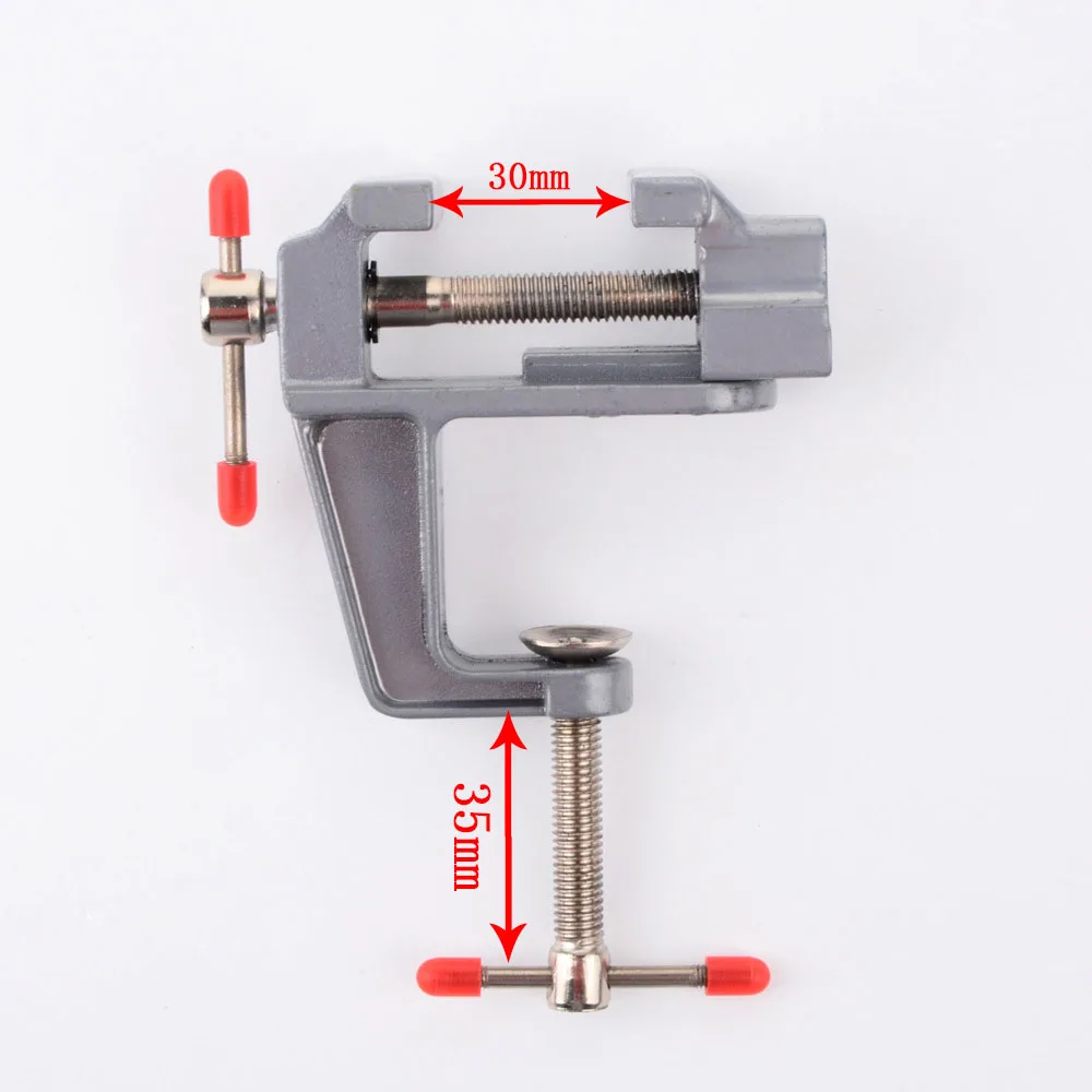 Настольные мини тиски Универсальный алюминиевый станок верстак зажим