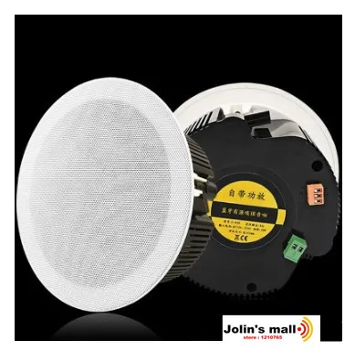 Активная bluetooth потолочная колонка стерео Беспроводная акустическая система