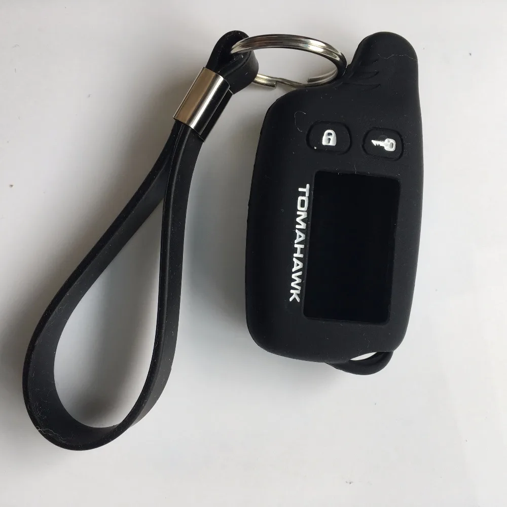 TW9010 TW9020 TW9030 ЖК силиконовый чехол + брелок для Tomahawk защита от взлома пульт