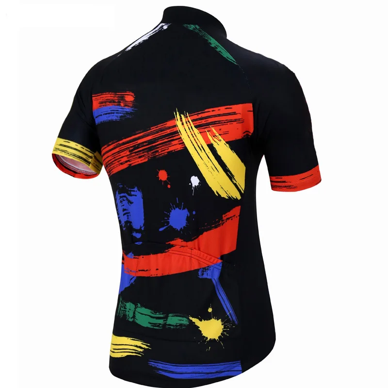 

HIRBGOD jersey cycling Men 2019 Quickdry Cycling clothes Plus Size Breathable Men color print Short Ciclismo Maillot, STYZ041-01