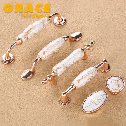 Керамическая ручка европейская мебель античный шкаф ящик нагрудная дверная