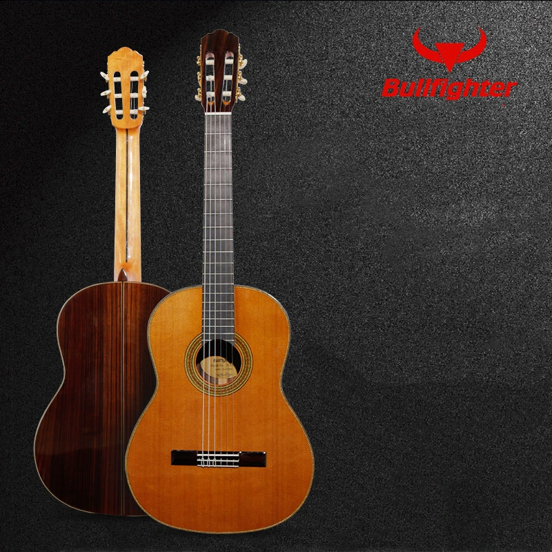 Bullfighter 36 &quot39&quot Классическая гитара палисандр Pinus koraiensis Профессиональное