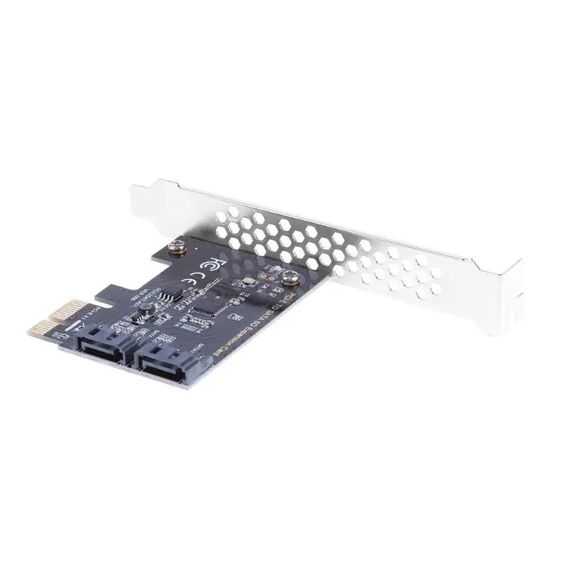 PCI Express SATA 3 контроллер карты 2 порта PCIe III 6 ГБ/сек. внутренний адаптер конвертер для