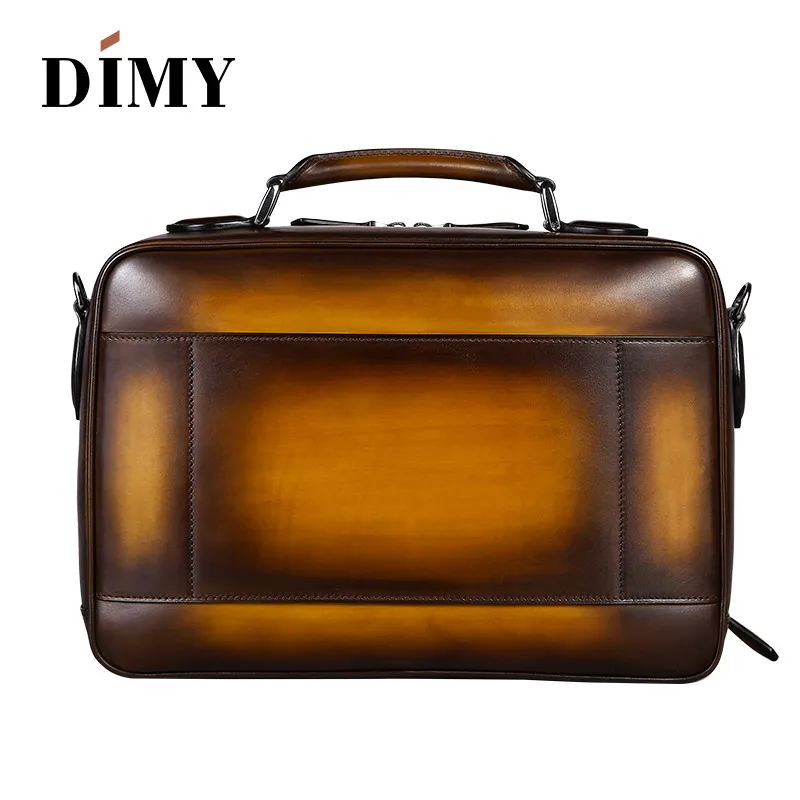 DIMY итальянские сумки-мессенджеры из коровьей кожи Мужская Наплечная Сумка
