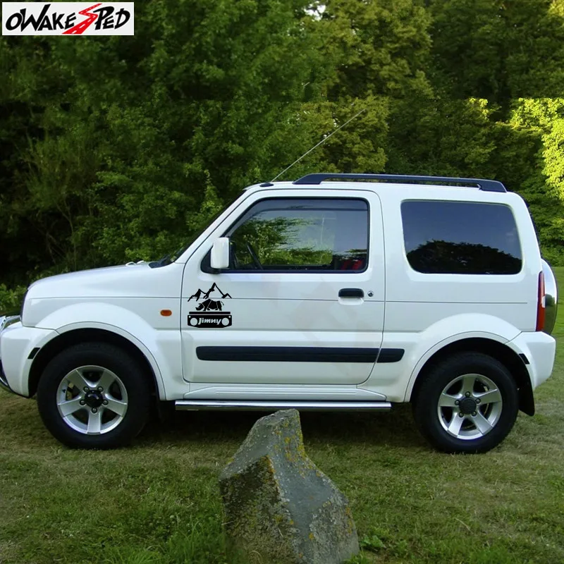 Для Suzuki Jimny персонализированные текстовые наклейки для автомобиля горная