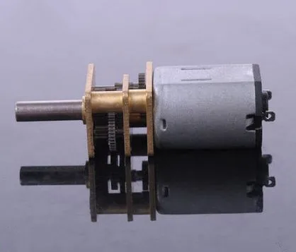 Редукторный двигатель с высоким крутящим моментом 12 В постоянного тока 100 об/мин