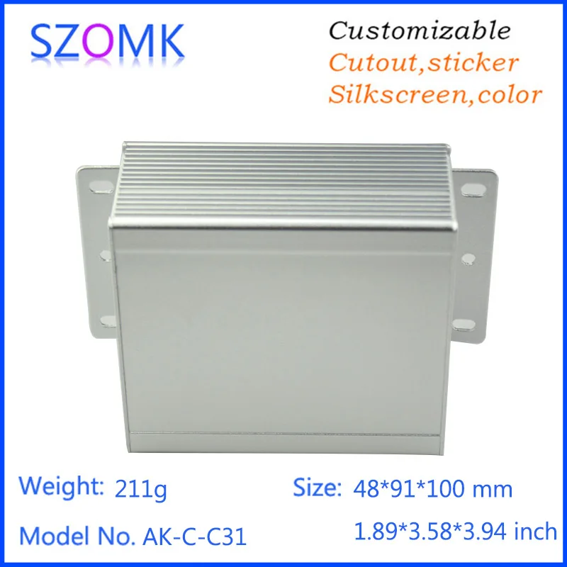 Алюминиевый выключатель корпуса алюминиевый корпус настенный монтаж усилителя