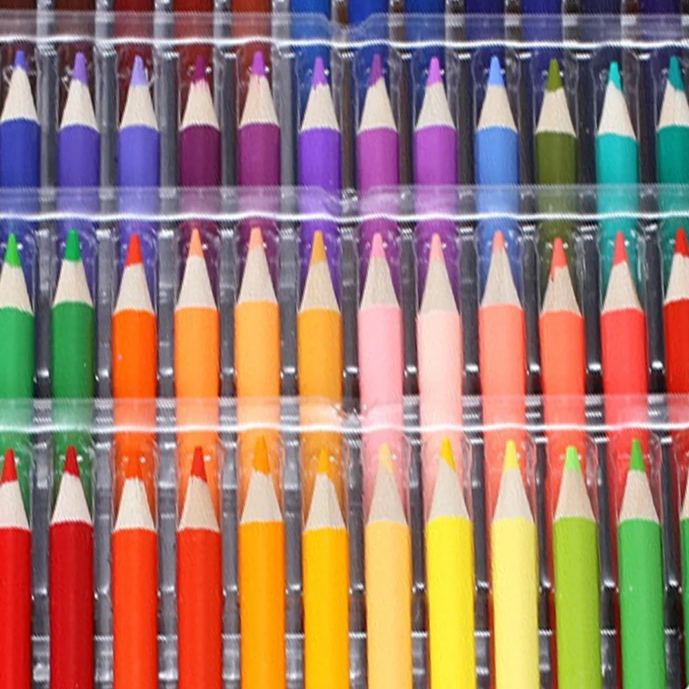 48 Color Doodle Oiliness Non Water-soluble Cartoon cute Pencil Lead Pen school Good friends painting art |