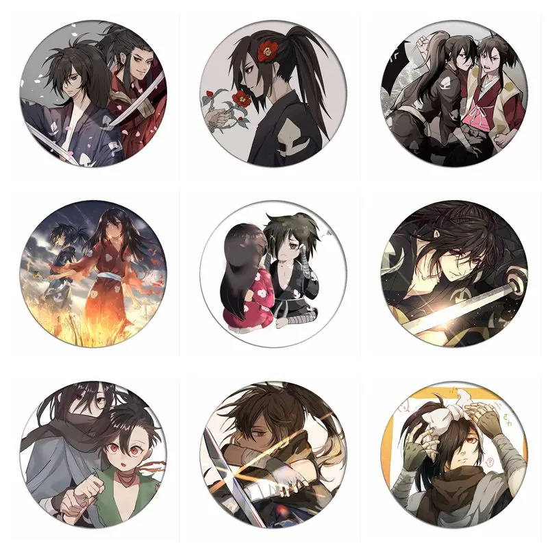 

Новинка, брошь в стиле аниме Dororo Значки для косплея 2019 с изображением героев мультфильма Hyakkimaru, коллекция значков, бюстгальтер для сумки, одежды