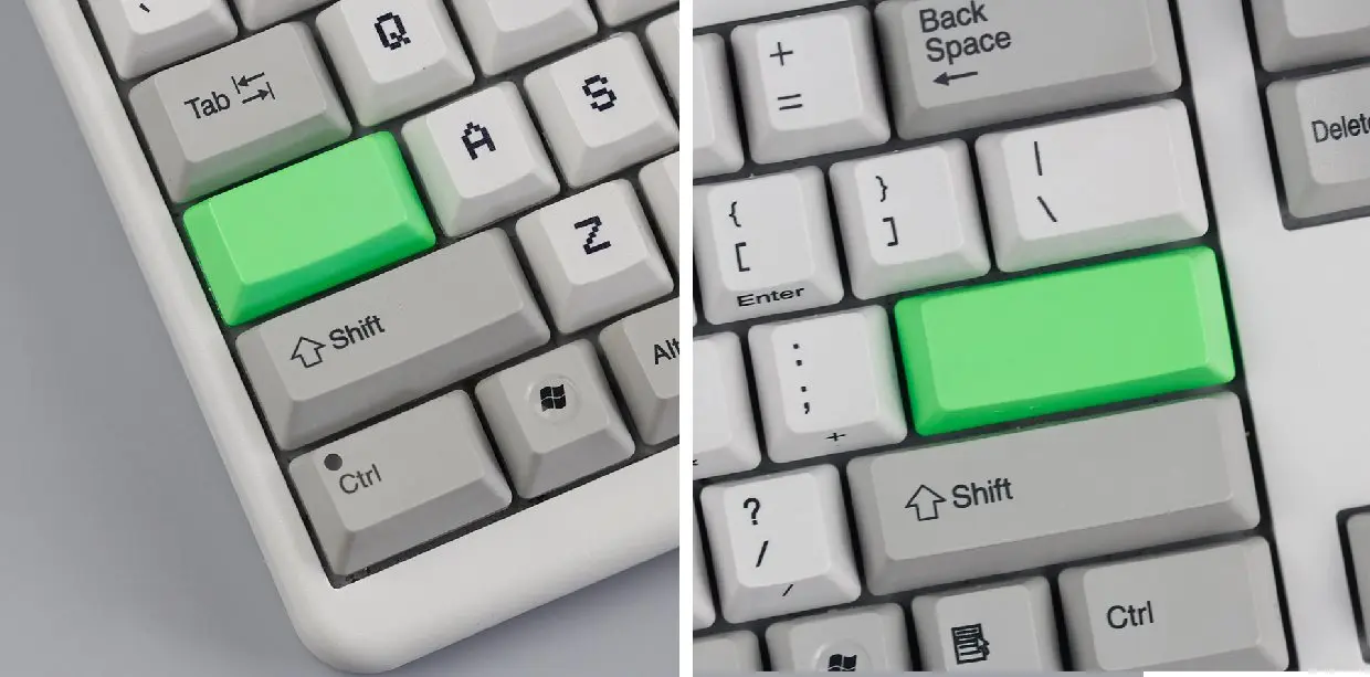 Без букв статическая емкостная клавиатура PBT Keycaps color ful R1 R2 R3 R4 2,25 1,75 красный цвет подходит для Hhkb Topre Keyboard