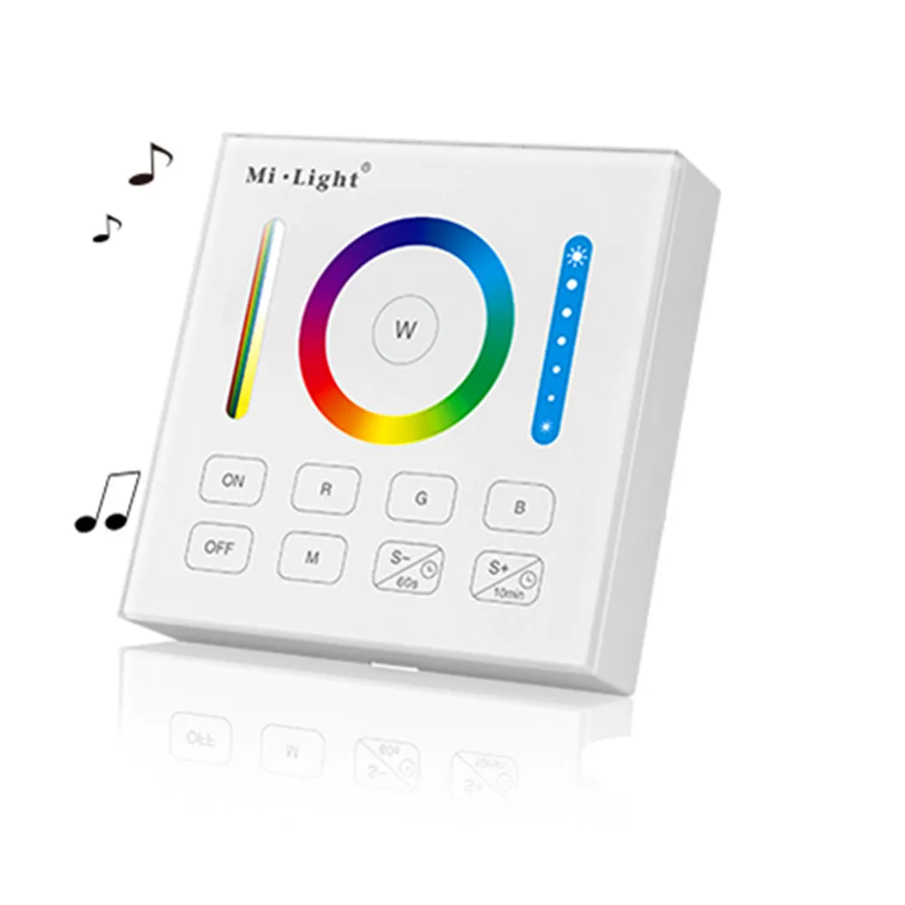 Miboxer RGB/RGBW Светодиодная лента светорегулятор 2 4G 4 зонная яркость смарт панель WiFi