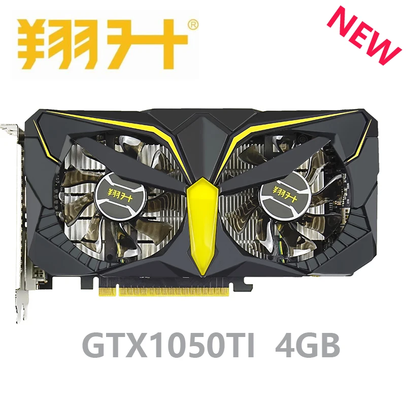 Видеокарта ASL GTX 1050Ti NVIDIA 4 ГБ GDDR5 128 бит PCI E X16 3 0 GTX1050Ti PC игровая