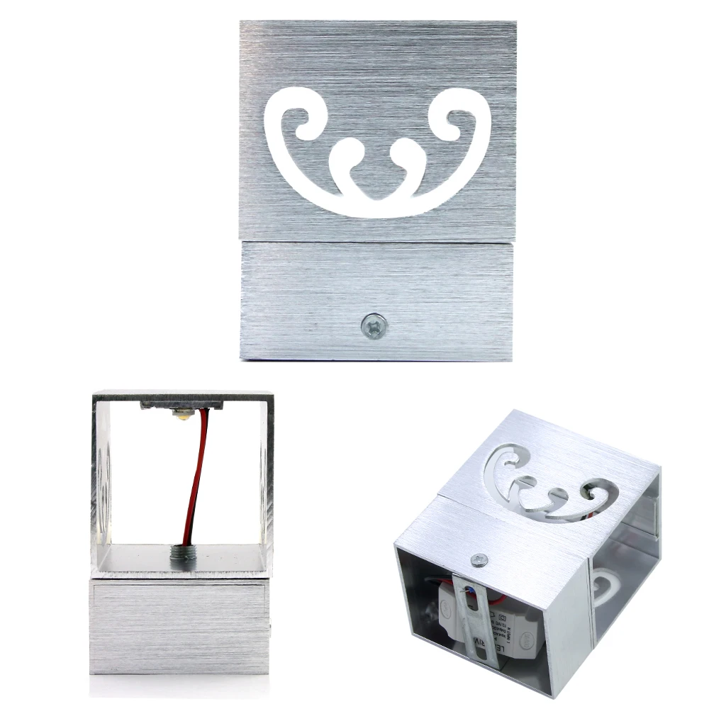 Современный стиль внутреннее украшение узор бабочки 3 Вт светодиодный настенный