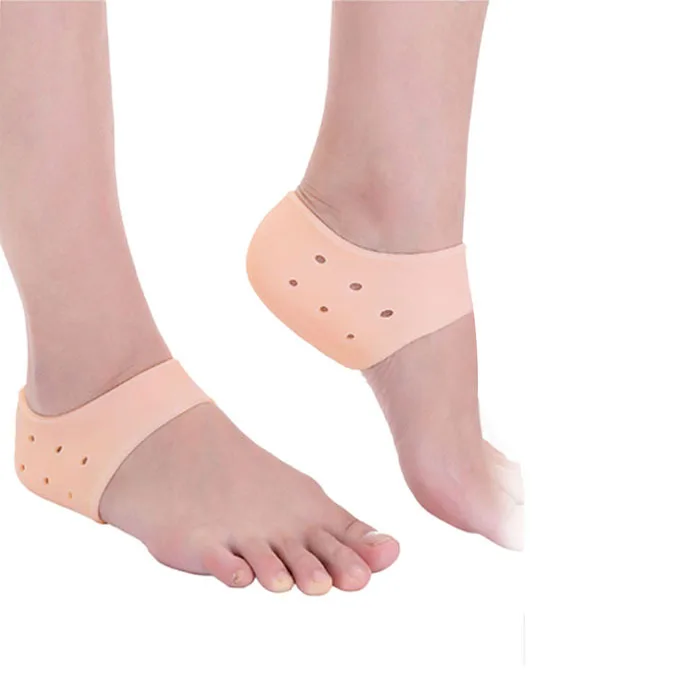 New 1 Pair Delicate Silicone Moisturizing Gel Heel Socks Like Cracked insoles Free Shipping | Обувь