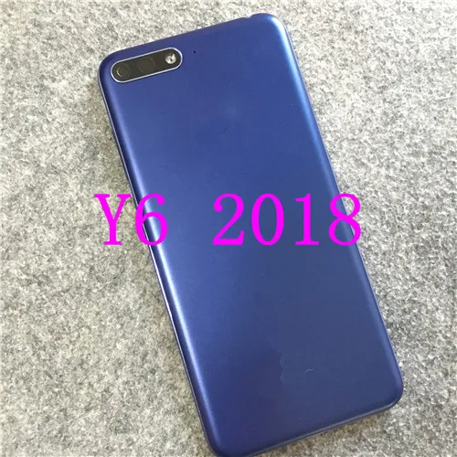 blue Батарея дверь задняя крышка чехол для huawei Y6 /Y6 Prime 5," ATU-LX1 ATU-L21 ATU-L42 ATU-31 - Цвет: blue