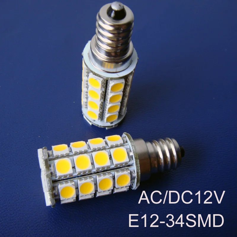 High quality 5050 AC/DC12V 6W E12 led bulbs,12V Led E12 lamps,e12 Led lights free shipping 20pcs/lot
