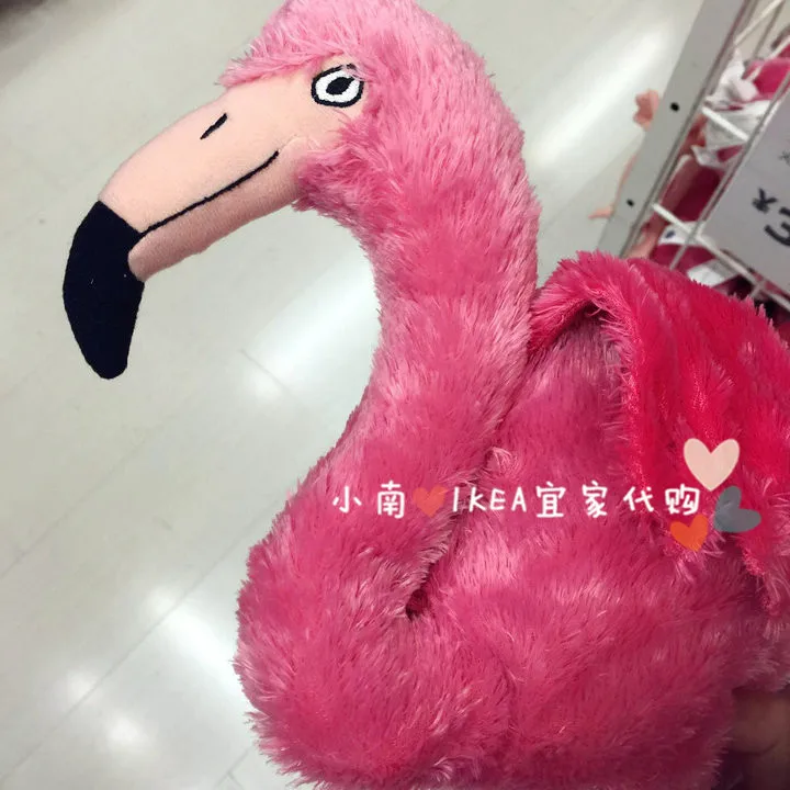 Оригинальный Новый розовый Фламинго птицы плюшевая игрушка кукла марионетка