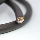 Кабель питания переменного тока Viborg, шт., VP1606, чистая медь, 5N OFC, 6 мм, квадратный, каждый проводник, для аудиокабеля Hi-Fi