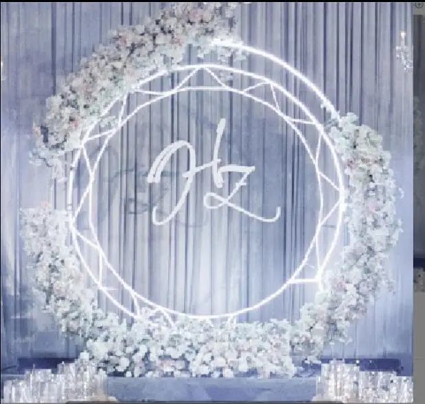 Новый свадебный реквизит tieyi кольцо рамка подсолнух дверь фон украшение