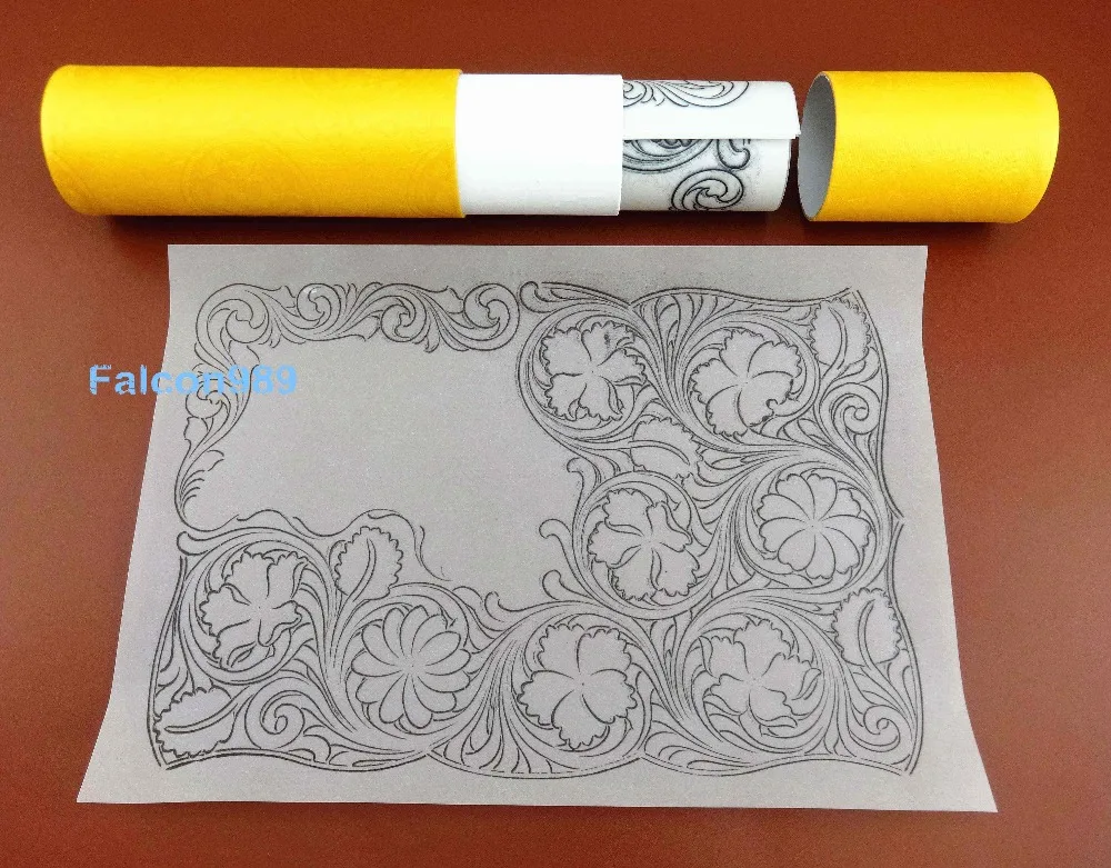 2 вида шаблон для вырезания кожи прозрачная бумага рисования набор инструментов