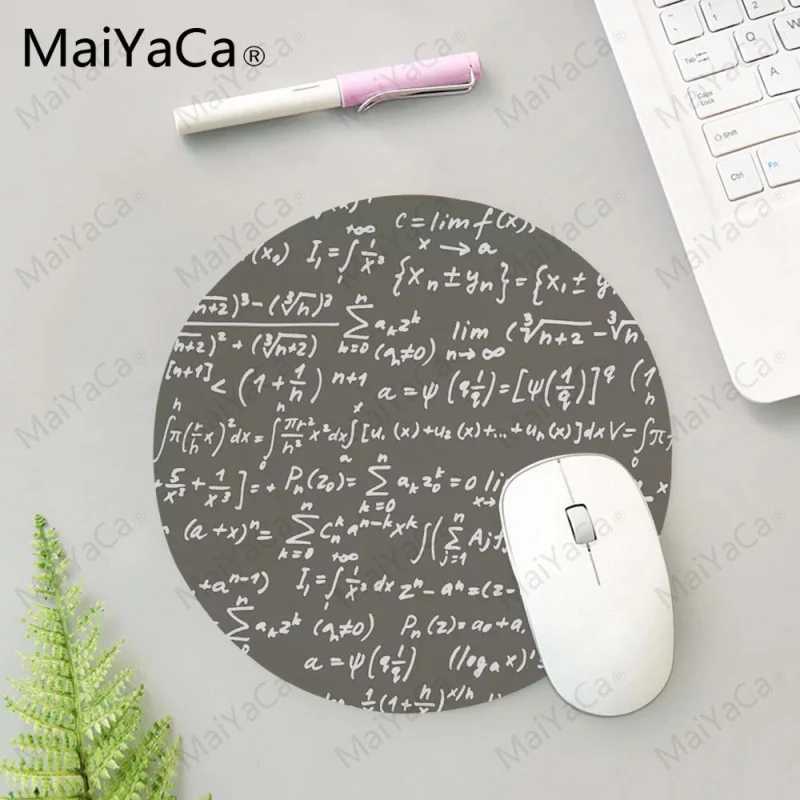MaiYaCa натуральный каучук круглый игровой коврик для мыши низкая цена Хорошее