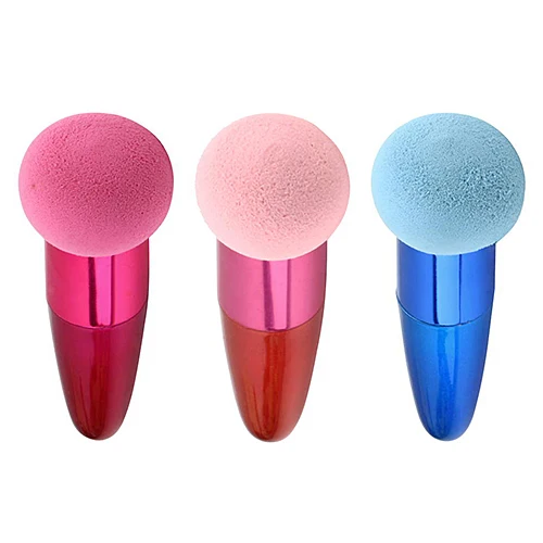 Unique Colorful Convenient Makeup Liquid Cream Foundation Sponge Brush Cosmetic Puff | Красота и здоровье