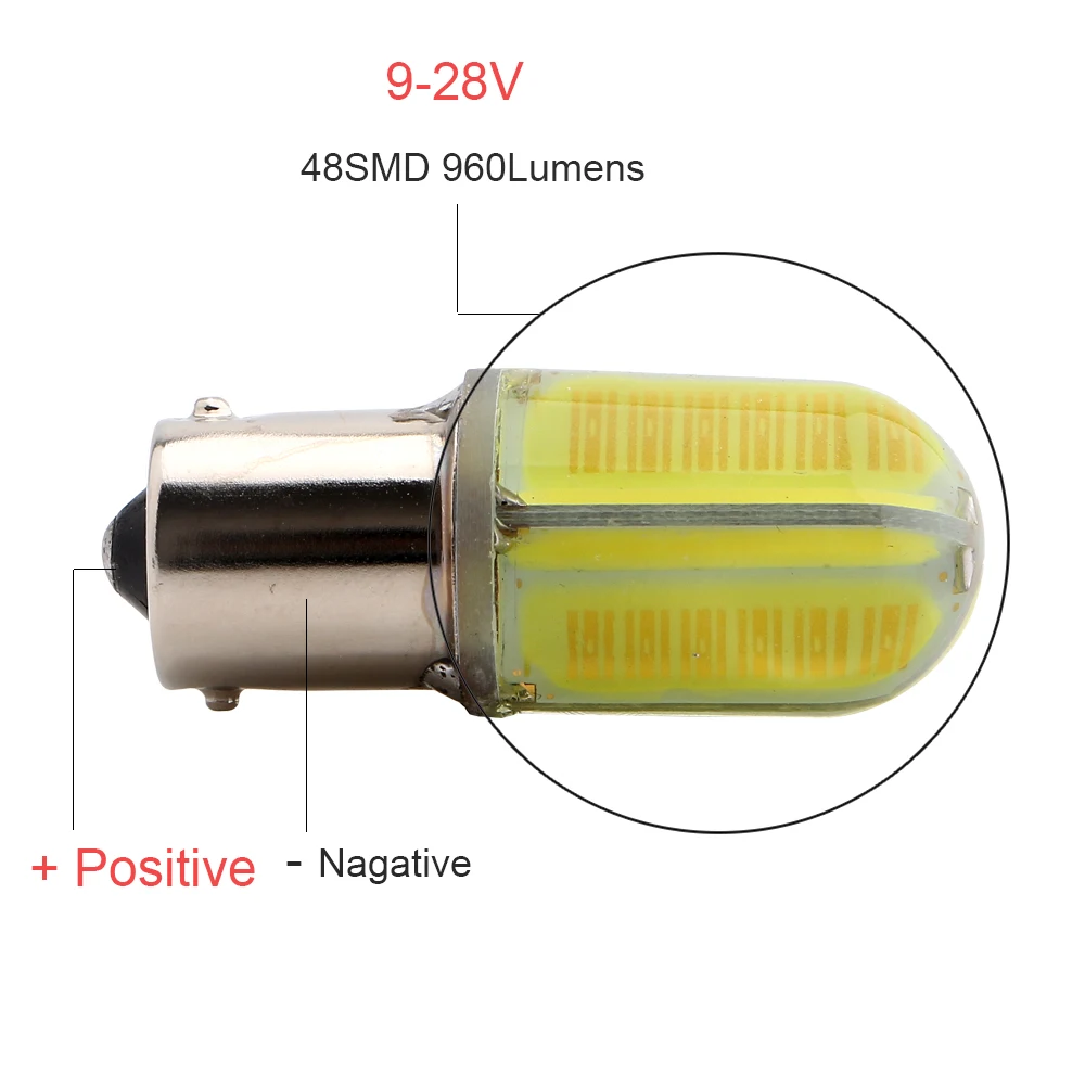 YM E Bright 2 шт. 1156 BA15S P21W 1157 BAY15D P21/5 Вт Светодиодный светильник для указателей поворота