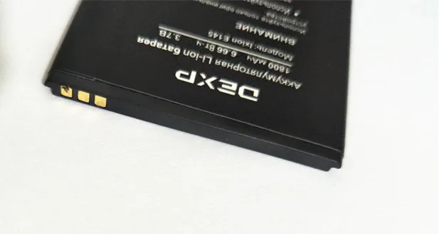 AZK 2 шт./лот Новый 3 7 в 1800 мАч IXION E145 Аккумулятор для DEXP EVO SE аккумулятор