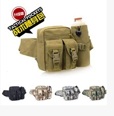 Мужская Военная холщовая поясная сумка для верховой езды мужчин с держателем
