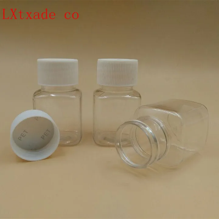 Прозрачные пустые пластиковые квадратные бутылки новые оригинальные