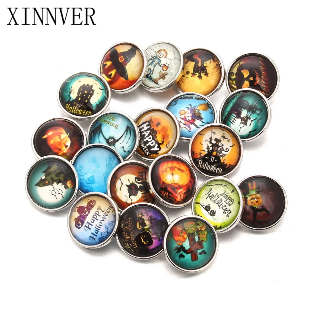 Оснастка для ювелирных изделий 10 шт./лот в случайном стиле Хэллоуина виде тыквы